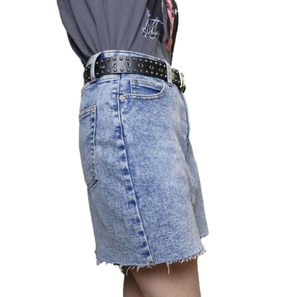 SIZE 6 90's Denim mini skirt Vintage inspired Acid wash WILD FABLE - Picture 3 of 11